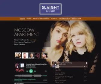 Slaightmusic.com(Slaightmusic) Screenshot