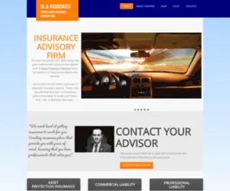 Slainsurancepros.com(Insurance Advisory Firm) Screenshot