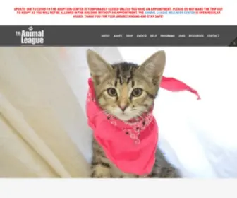 Slal.org(The Animal League) Screenshot