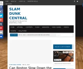 Slamdunkcentral.com(Slam Dunk Central) Screenshot