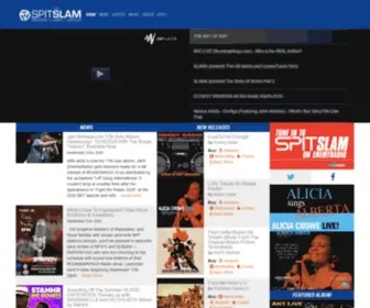 Slamjamz.com(The SpitSlam Record Label Group) Screenshot