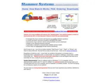 Slammersystems.com(Slammer Systems) Screenshot