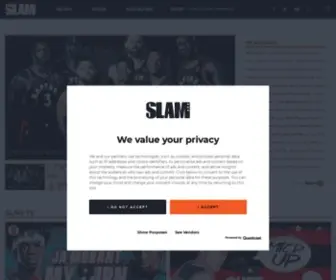 Slamonline.com(SLAM) Screenshot