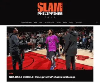 Slamonlineph.com(Your source for the best in basketball) Screenshot