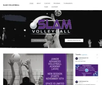 SlamvBC.com(SLAM VOLLEYBALL) Screenshot