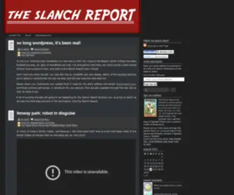 Slanchreport.com(The Slanch Report) Screenshot