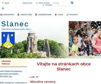 Slanec.sk(Obec) Screenshot