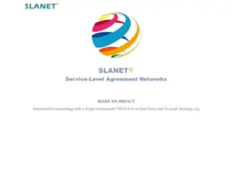 Slanet.com(Service-Level Agreement) Screenshot