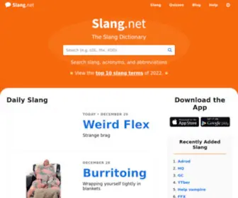 Slangit.com(The Slang Dictionary) Screenshot