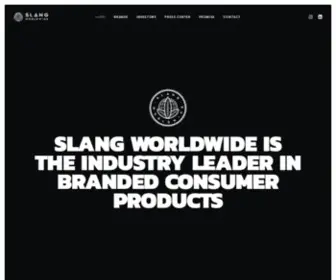 Slangww.com(SLANG Worldwide) Screenshot