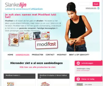 Slankelijn.nl(De online drogist van Nederland) Screenshot