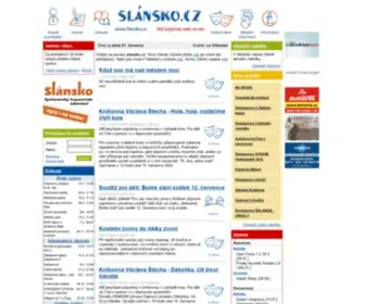 Slansko.cz(Server) Screenshot