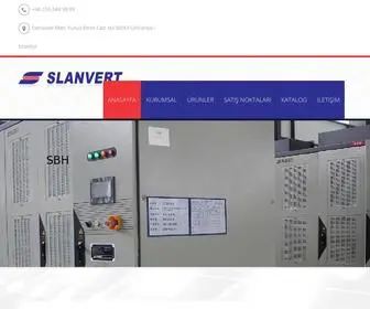 Slanvert.com.tr(Slanvert türkiye distribütörü) Screenshot