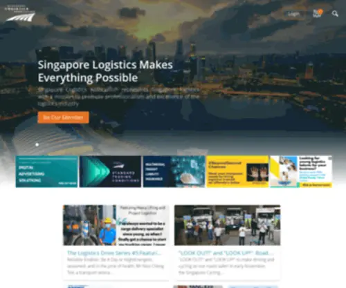 Sla.org.sg(Singapore Logistics Association) Screenshot