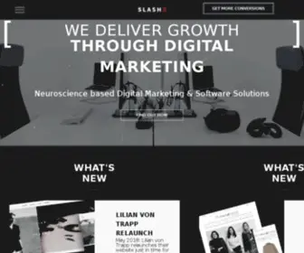 Slash.digital(Digital Agency delivering growth) Screenshot