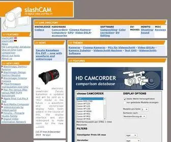 Slashcam.com(Digital Video online) Screenshot