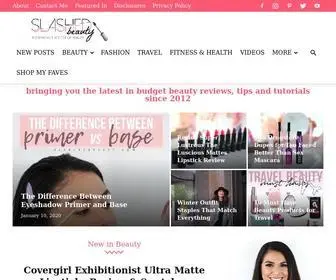 Slashedbeauty.com(Slashed Beauty) Screenshot