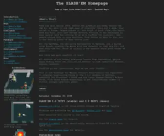 Slashem.org(The Slash'EM) Screenshot
