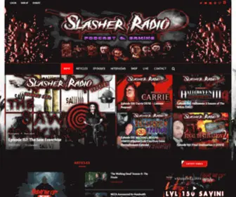 Slasherradio.com(Slasher Radio Podcast) Screenshot