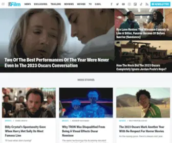Slashfilm.com(Movie & TV News) Screenshot
