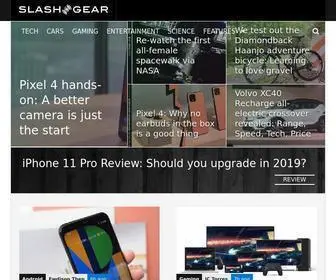 Slashgear.com(Tech, Cars, Gaming, Science, & Reviews) Screenshot