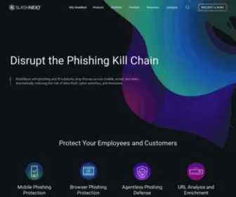 Slashnext.com(Total Phishing Defense) Screenshot