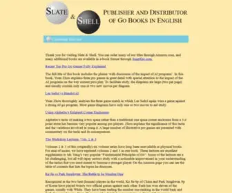 Slateandshell.com(Publishers and Distributors of Go Books) Screenshot