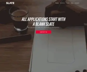 Slatedev.com(Web and Mobile App Development) Screenshot