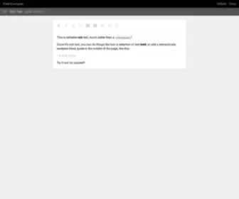 Slatejs.org(Slate examples) Screenshot