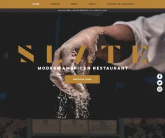Slateorlando.com(SLATE restaurant) Screenshot
