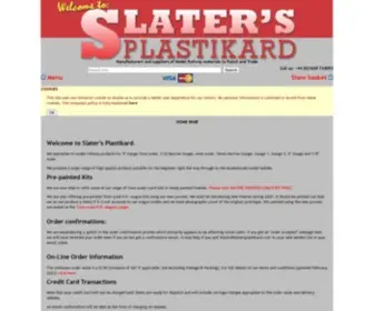 Slatersplastikard.com(Slater's Plastikard) Screenshot