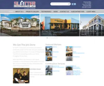 Slattcon.com(Slatter Construction) Screenshot