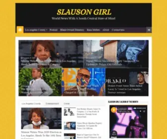 Slausongirl.com(Slauson Girl) Screenshot