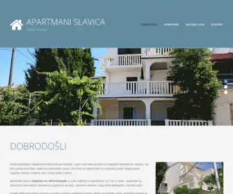 Slavica-Lopar.com(Apartmani Lopar) Screenshot