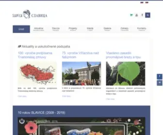 Slavica.sk(Slovanský spolok) Screenshot