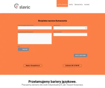 Slavic.pl(Tłumaczenia z pasją) Screenshot