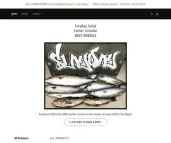 Slaydaysocal.com(Boat Rentals) Screenshot