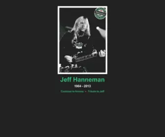 Slayersaves.com(Rest in peace Jeff Hanneman) Screenshot