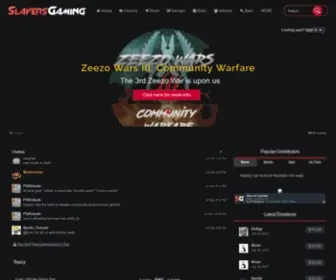 Slayersgaming.com(Slayers Gaming) Screenshot