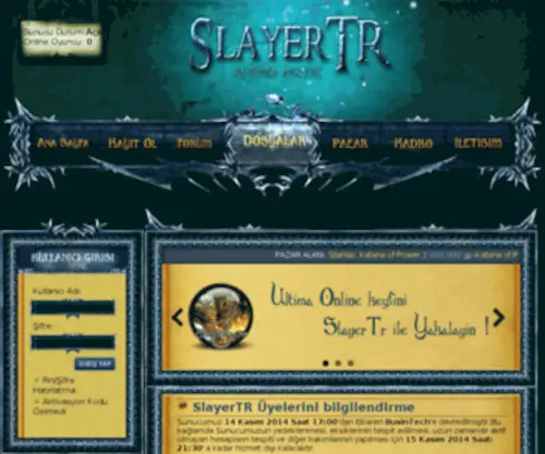 Slayertr.gen.tr(SlayerTR Ultima Online Shard) Screenshot