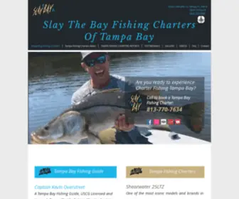 Slaythebayfishing.com(Slay The Bay Fishing Charters) Screenshot