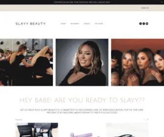 Slayybeauty.co(Slayy Beauty) Screenshot