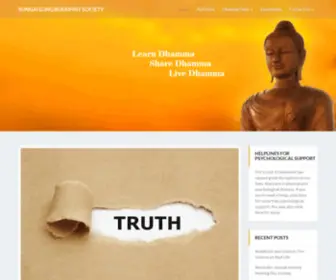 Slbuddhists.org(Learn Dhamma) Screenshot