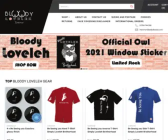 SLbwear.com(Bloody Loveleh Brotherhood Clothing) Screenshot
