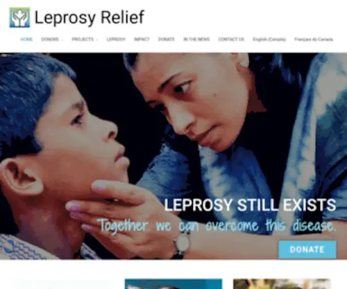 SLC-LR.ca(Working Worldwide to End Leprosy) Screenshot