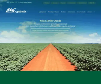 Slcagricola.com.br(SLC Agrícola) Screenshot