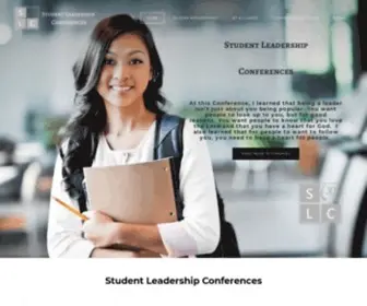 Slcinfo.org(Student Leadership Conferences) Screenshot