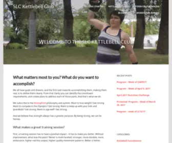 SLckettlebell.com(A group dedicated to improved health and fitness through the movement of heavy stuff) Screenshot