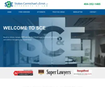 SLclaw.com(Stokes Carmichael & Ernst LLP) Screenshot