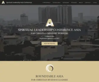 Slconferenceasia.com(Spiritual Leadership Asia Conference) Screenshot